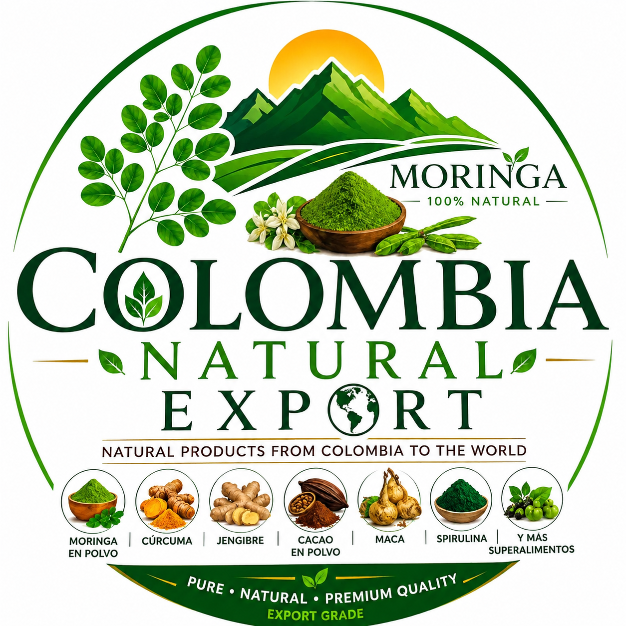 Logo Colombia Natural Export